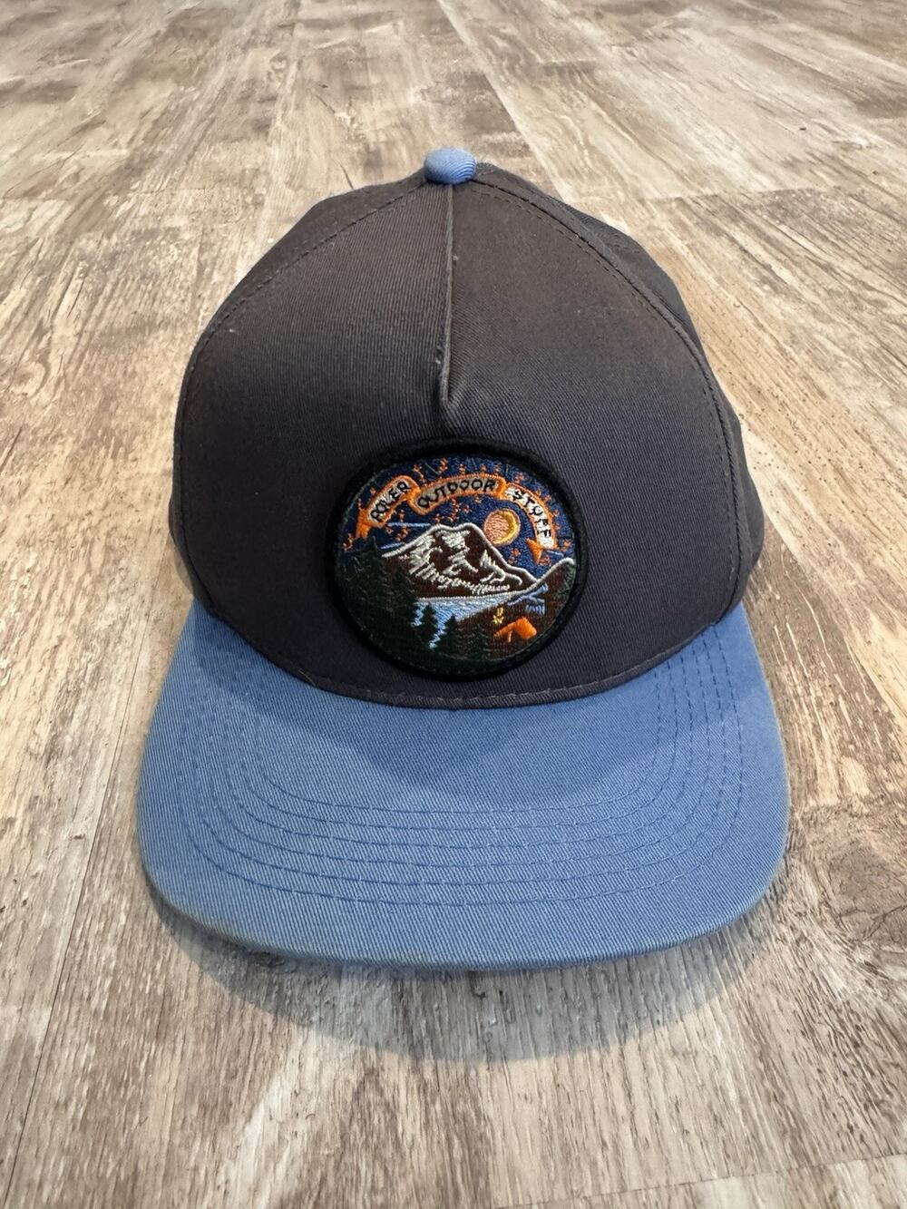 Poler Outdoor Stuff CampTime Snapback Hat Men’s Blue OSFM